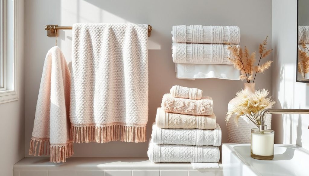 Decorative towel display ideas