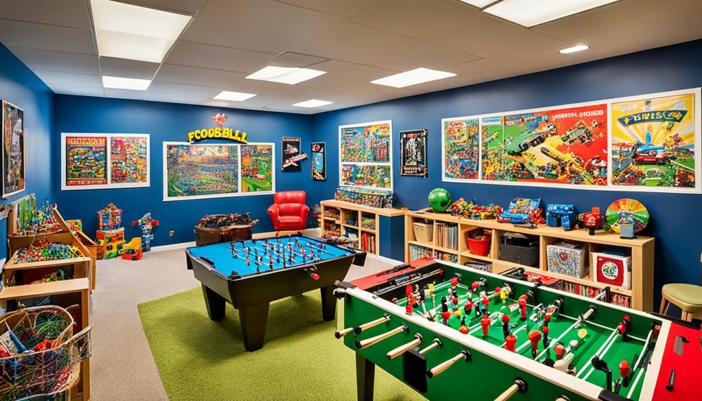 Essential elements of a fun kids' games room