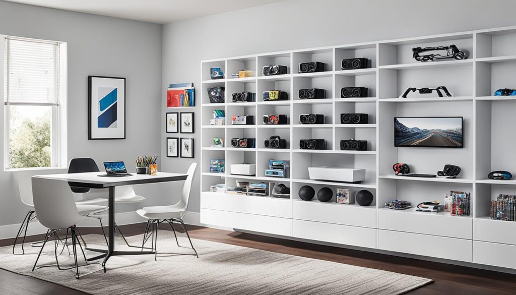 Game room storage solutions