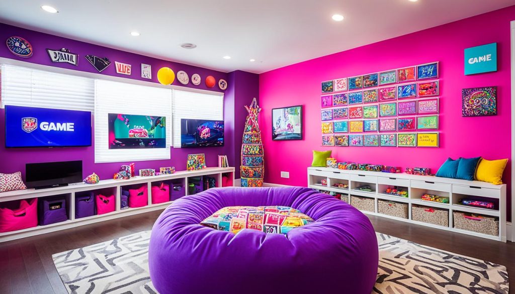 Girls' games room ideas