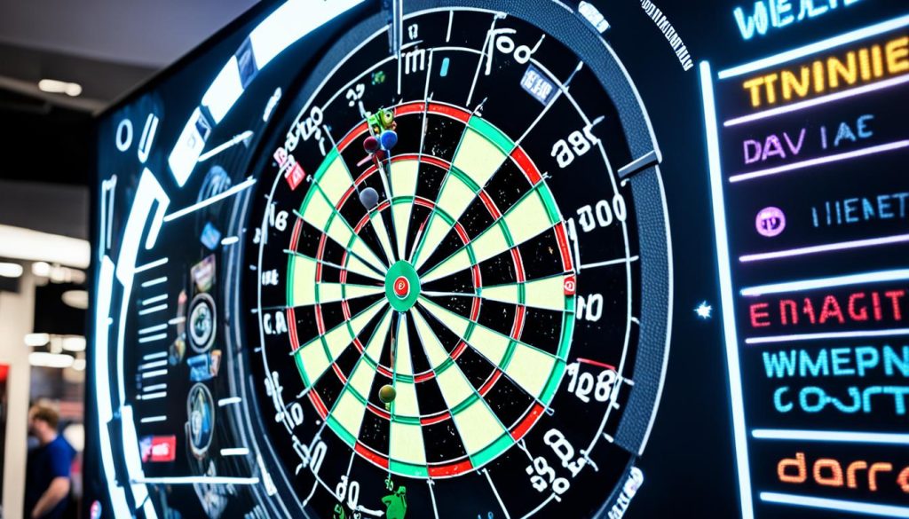 High-tech dart board innovations