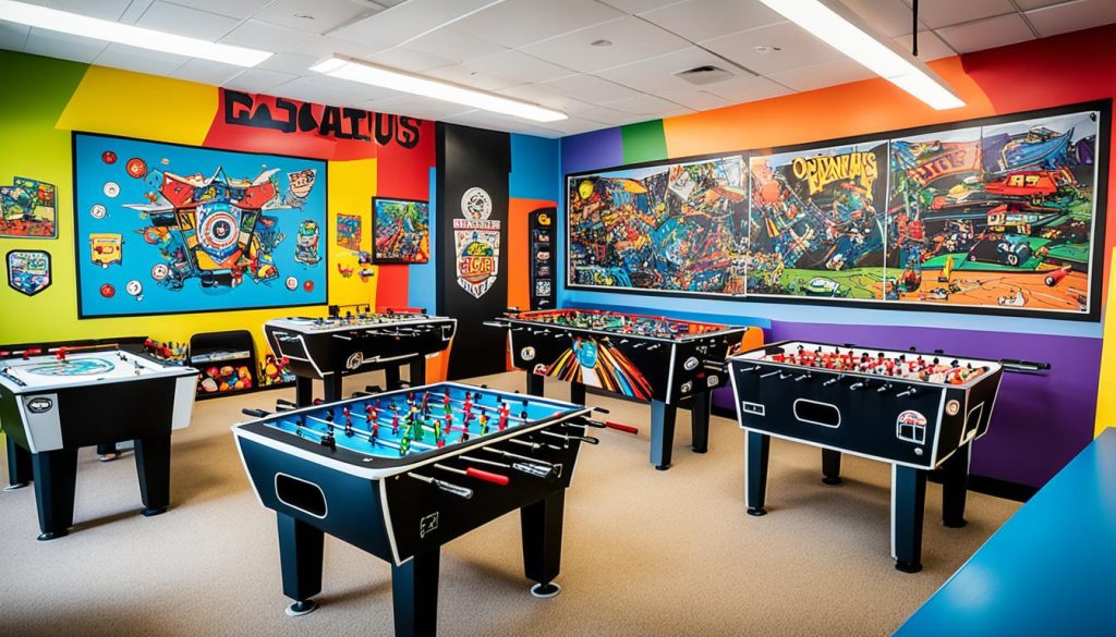 Kids' game room