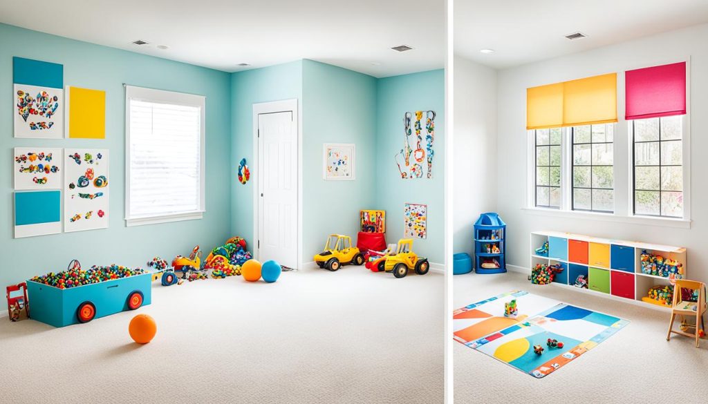 Kids' playroom design evolution