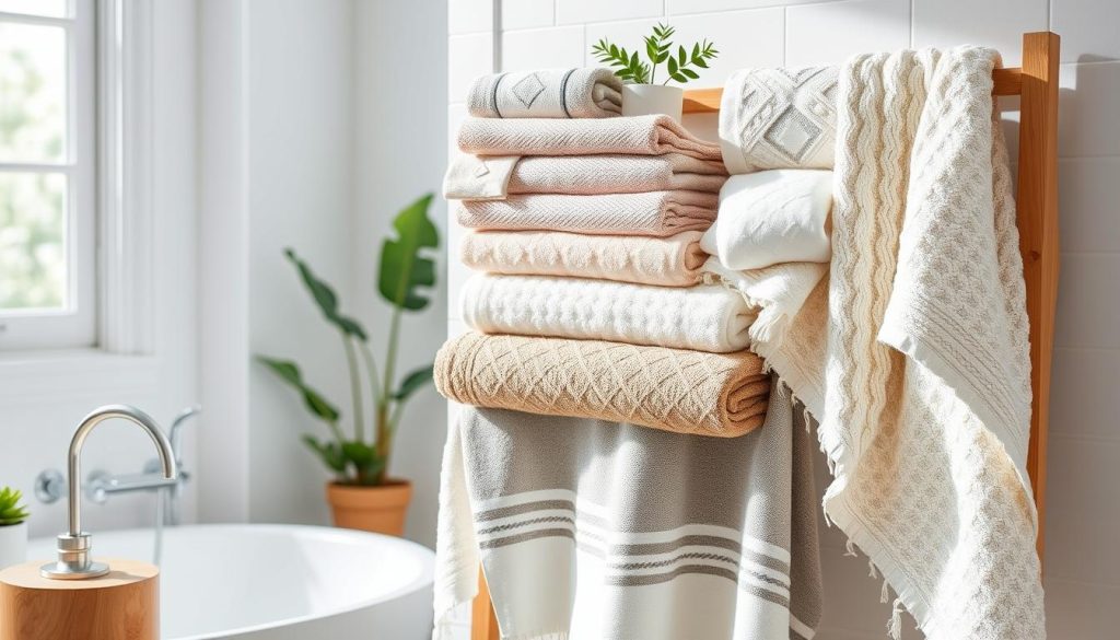 Mixed towel collections