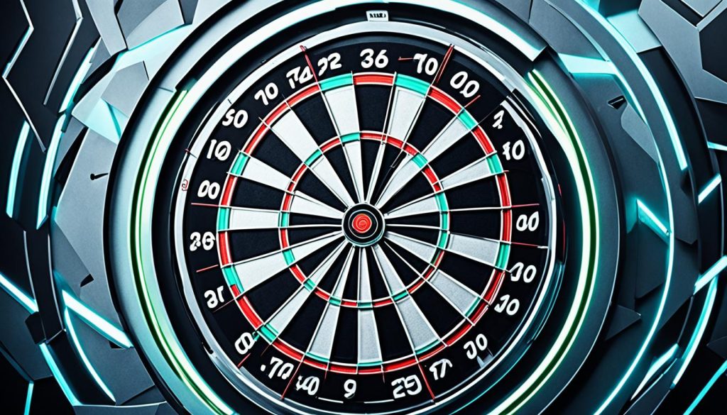 Modern dart board designs