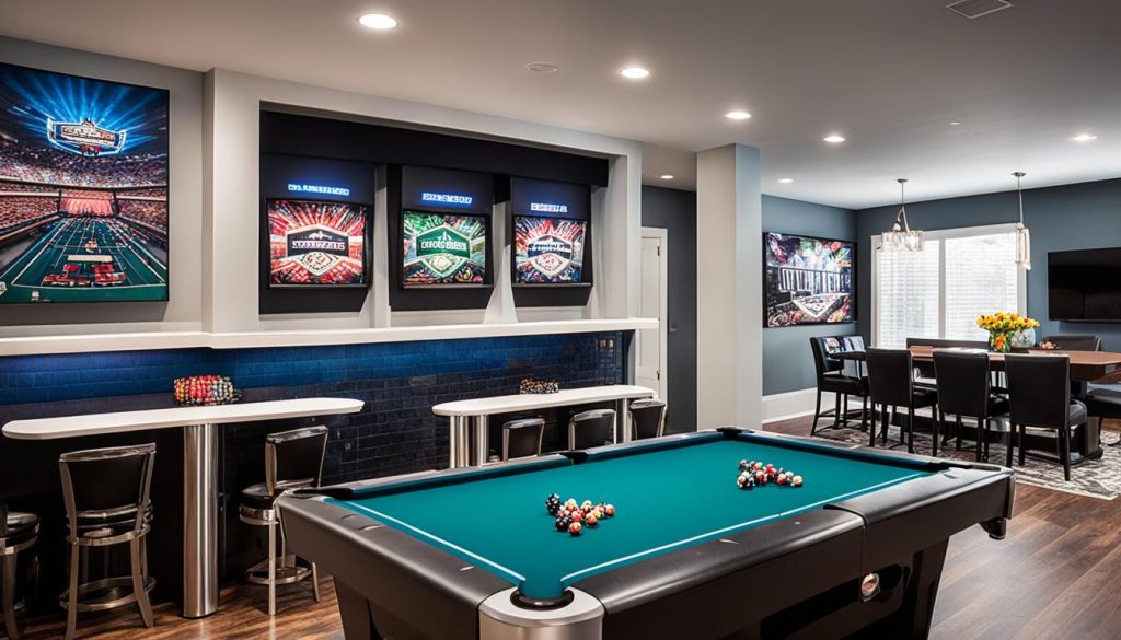 Multi-purpose game room