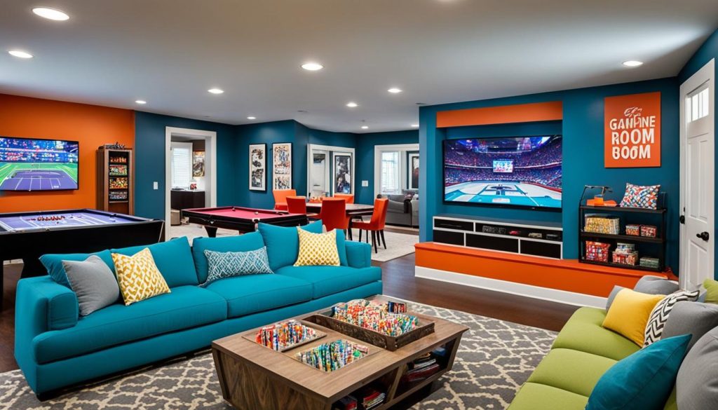 Multi-purpose game room design