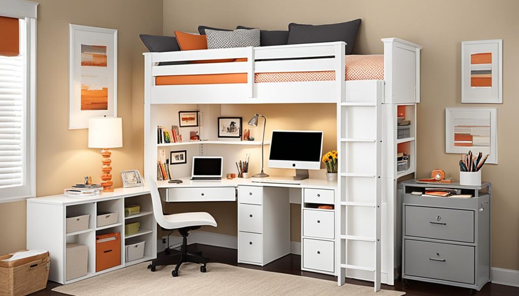 Multifunctional bedroom designs