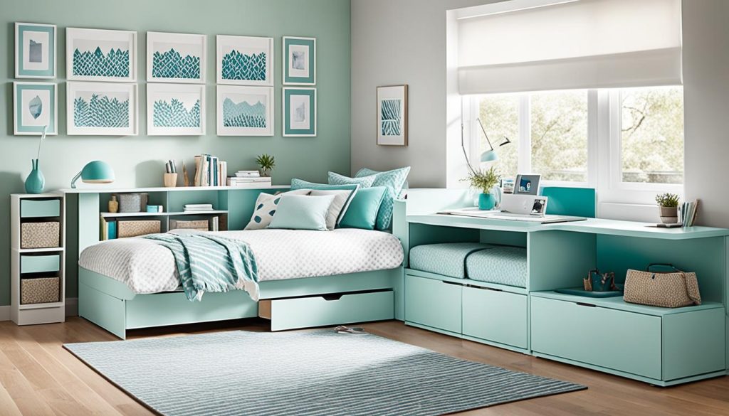 Multifunctional bedroom solutions