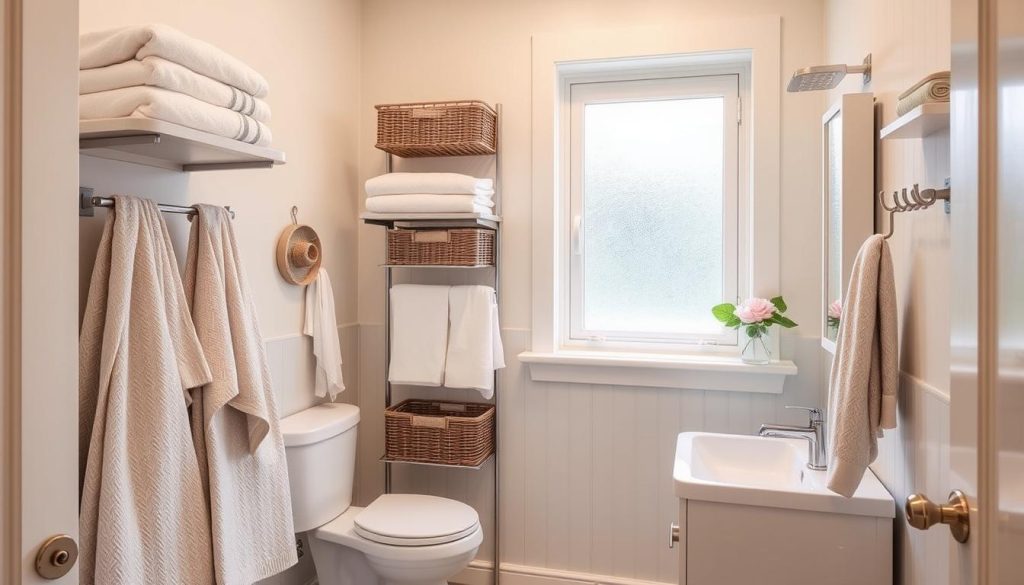 Small bathroom organization ideas