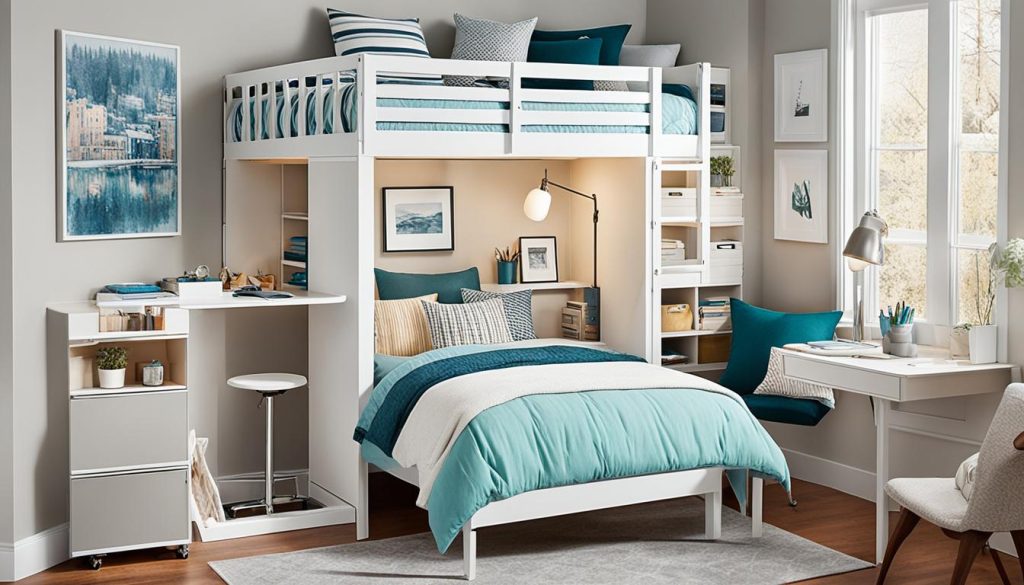 Space-saving furniture for small bedrooms