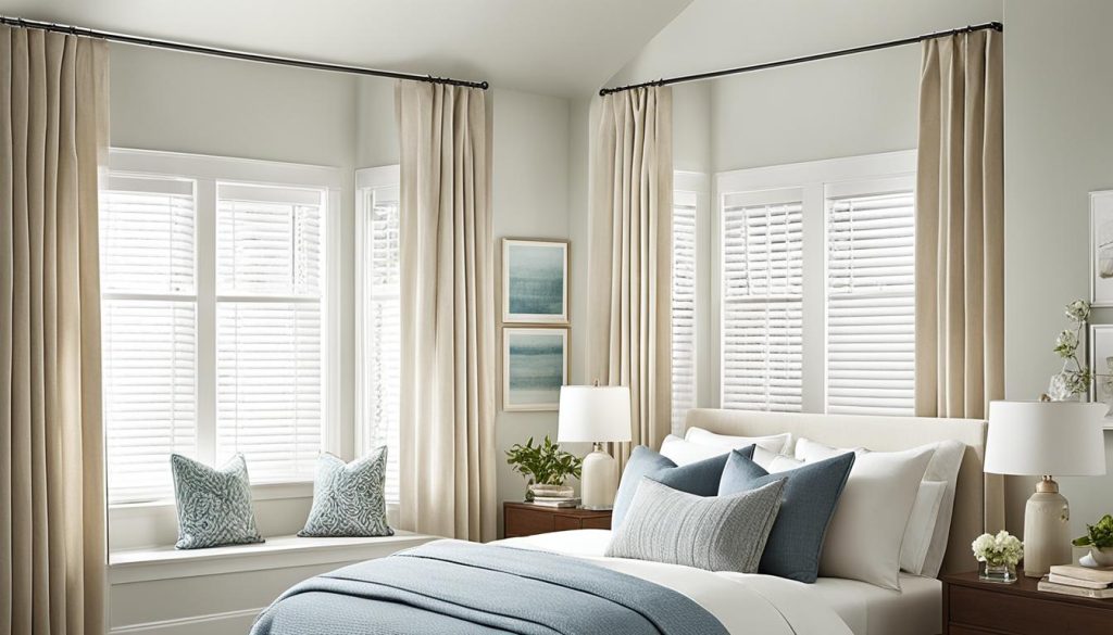 Space-saving window treatments for compact living