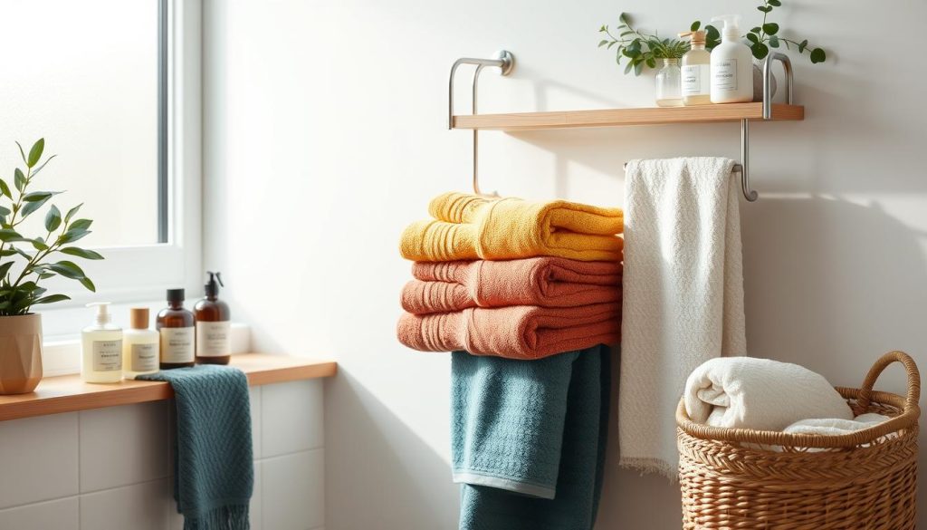 Towel care tips for maintaining bathroom aesthetics