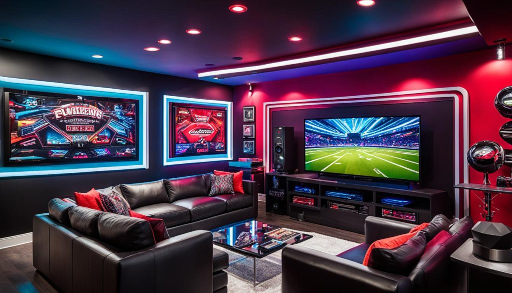 Trendy color schemes for modern game rooms