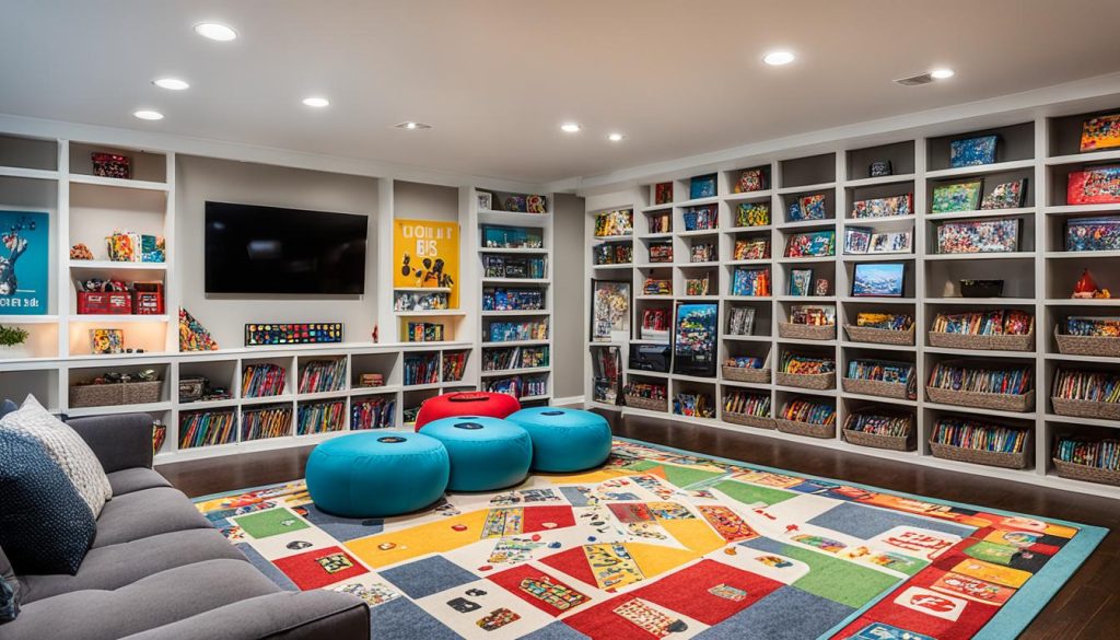 affordable game room ideas