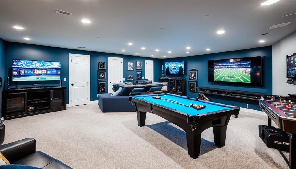 basement game room