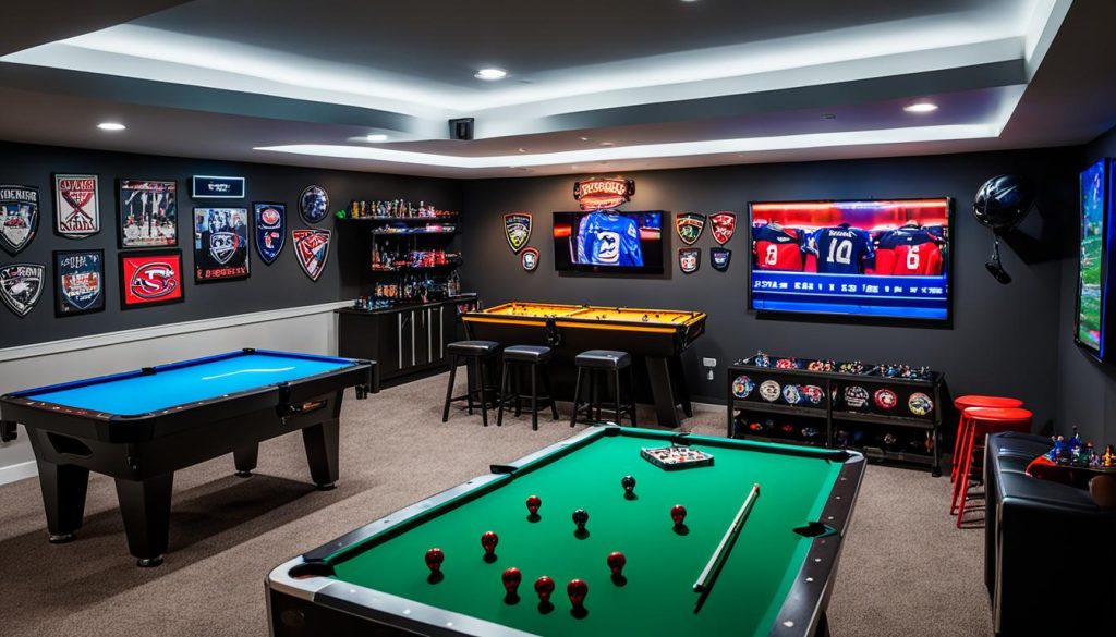 basement game room