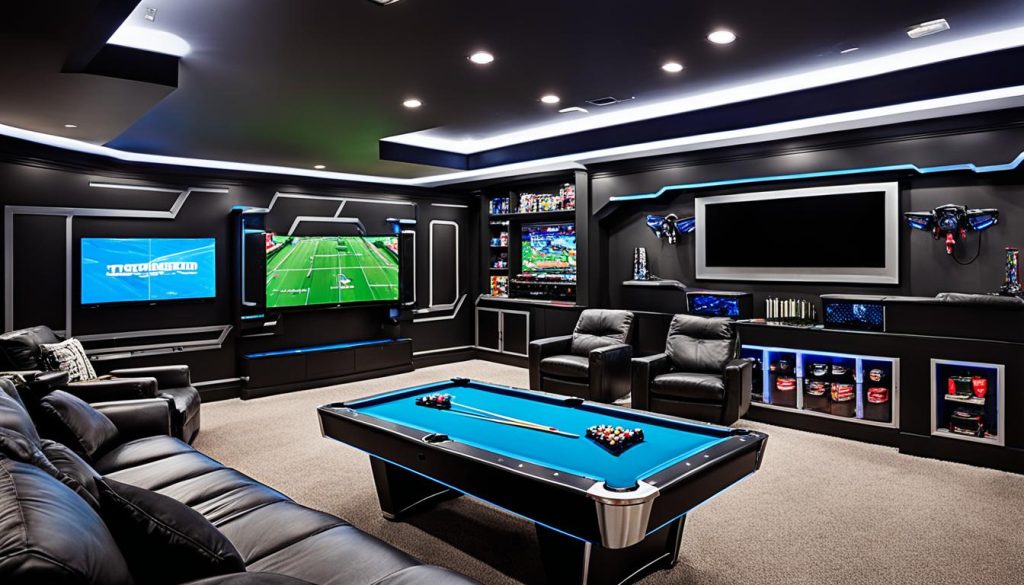 basement game room