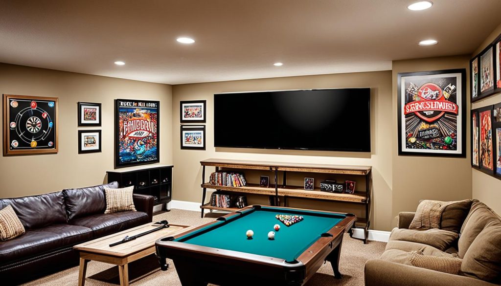 basement game room ideas