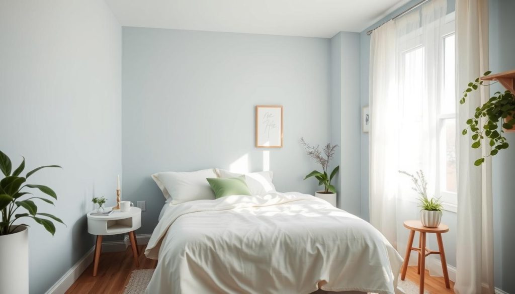 color psychology in small bedroom