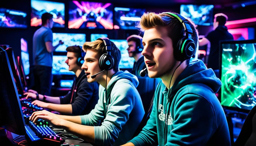 competitive gaming tournaments