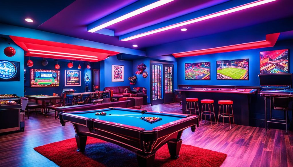 game room lighting