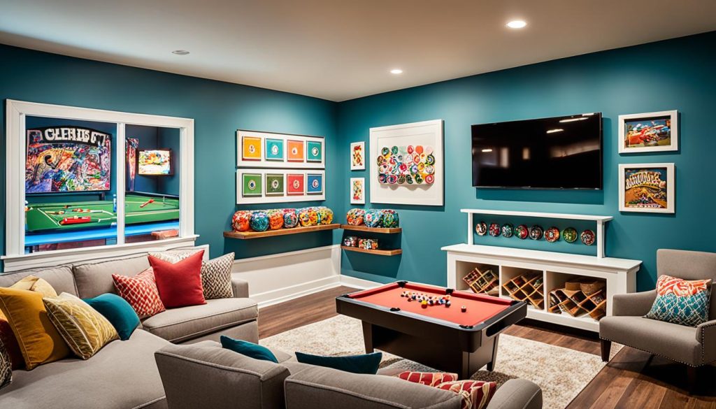 indoor game room