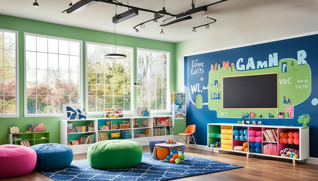 kid-friendly game room concepts