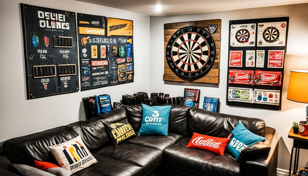 man cave accessories on a budget