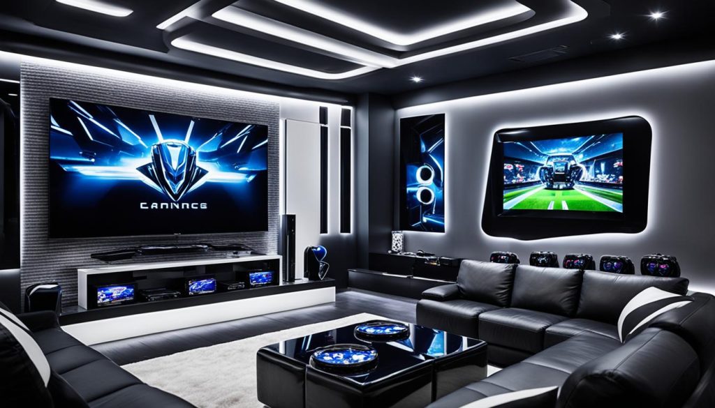 modern gaming room design