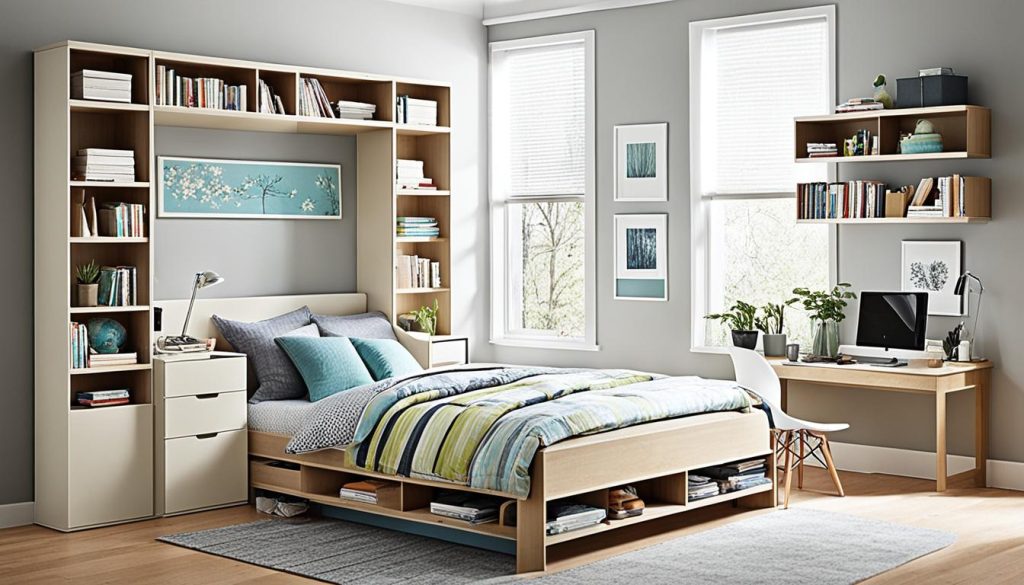 multifunctional furniture for small bedrooms