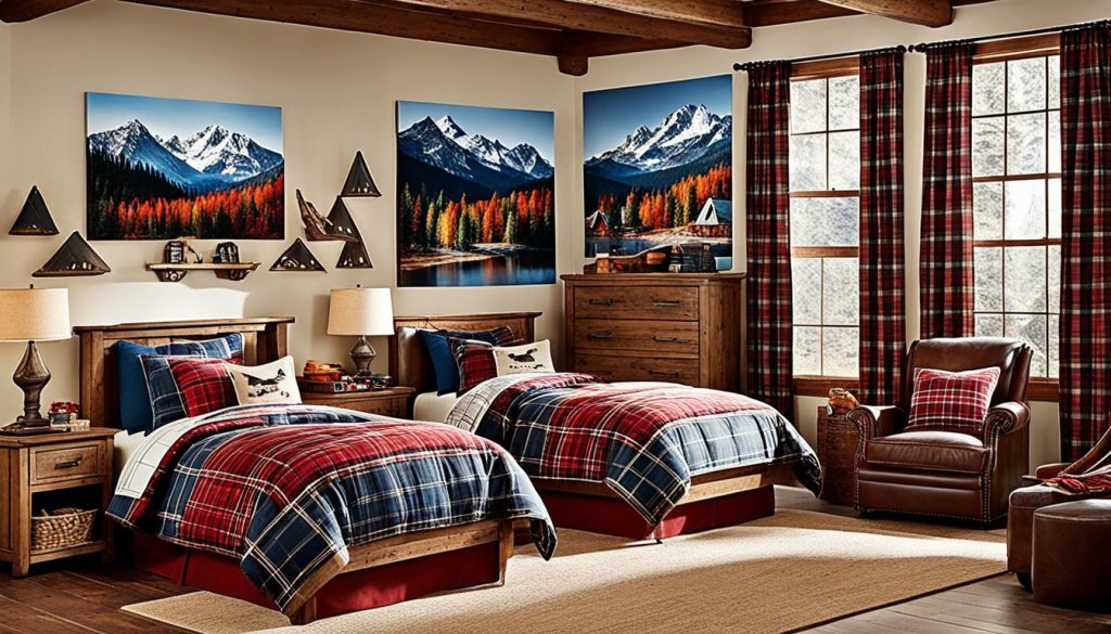 rustic boys room decor