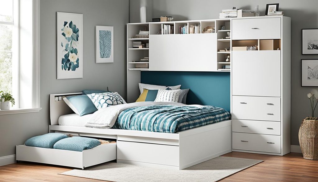 space-saving bedroom furniture