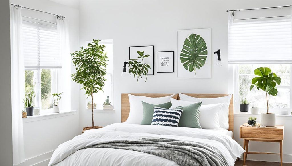 white bedroom decor