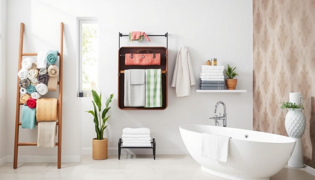 5 creative bath towels display ideas to steal for your bathroom