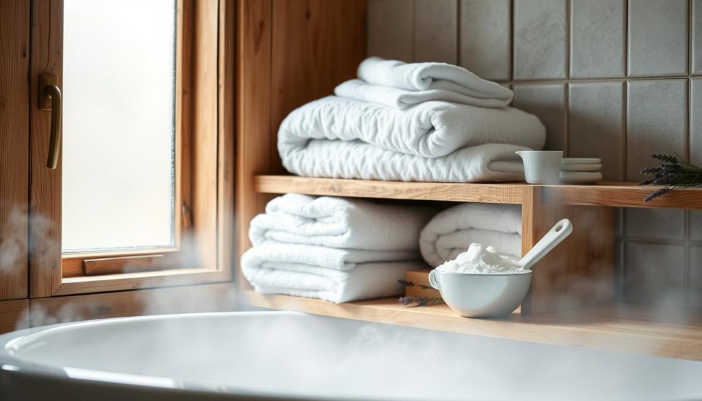 Baking soda for towel care tips