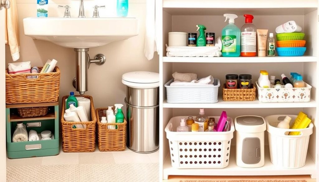 Budget-friendly bathroom storage solutions