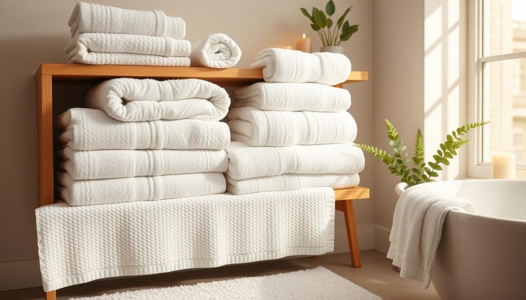 Choosing bath towel sizes