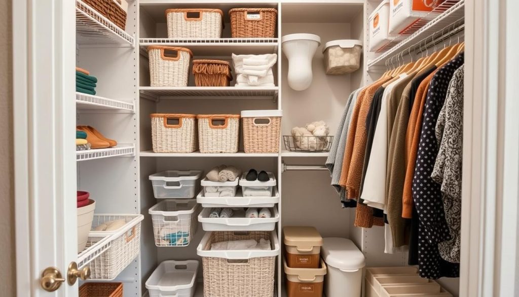 Closet organization techniques