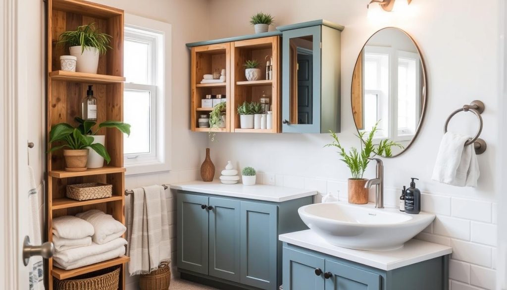 DIY bathroom cabinet ideas