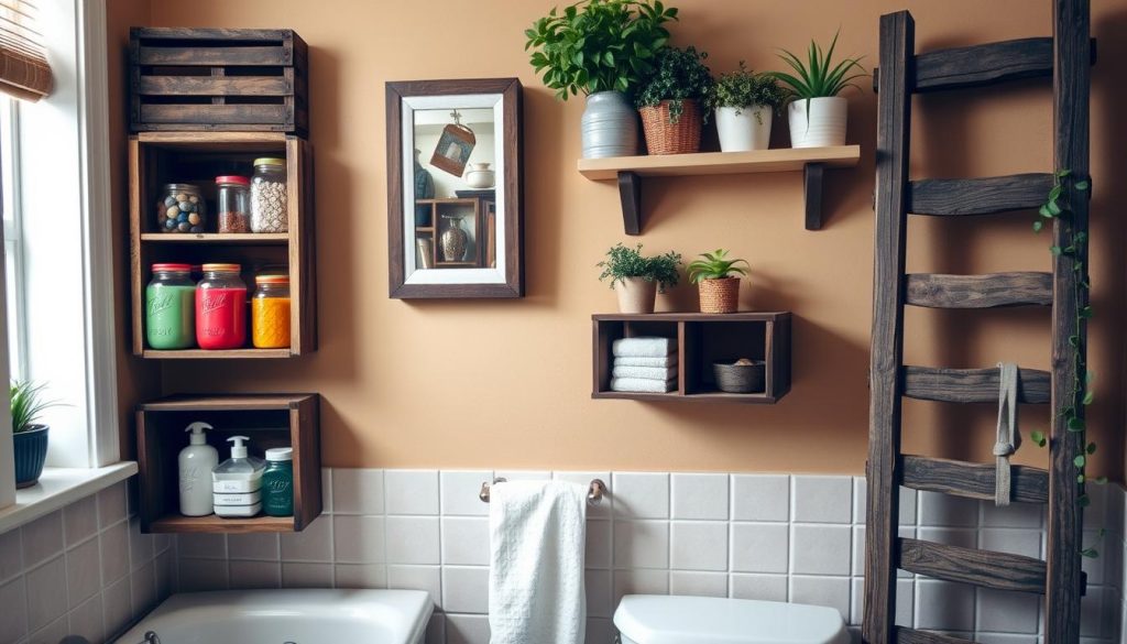 DIY bathroom storage hacks