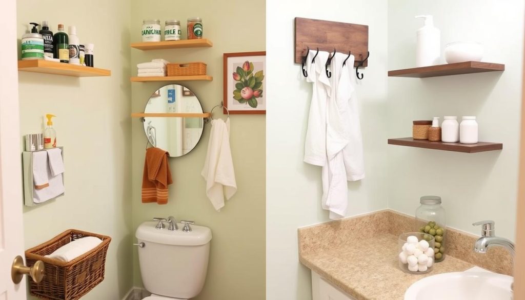 DIY bathroom storage projects