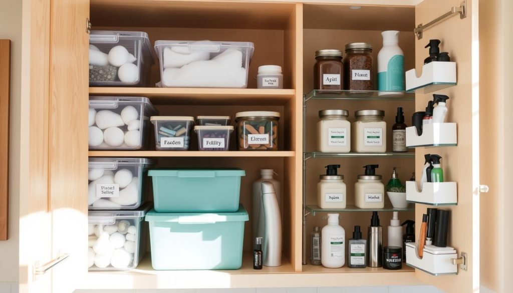 DIY bathroom storage solutions