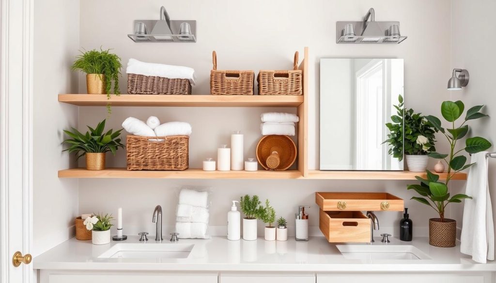 DIY bathroom vanity storage ideas