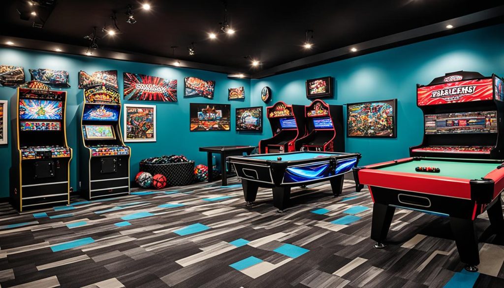 Durable flooring options for game rooms