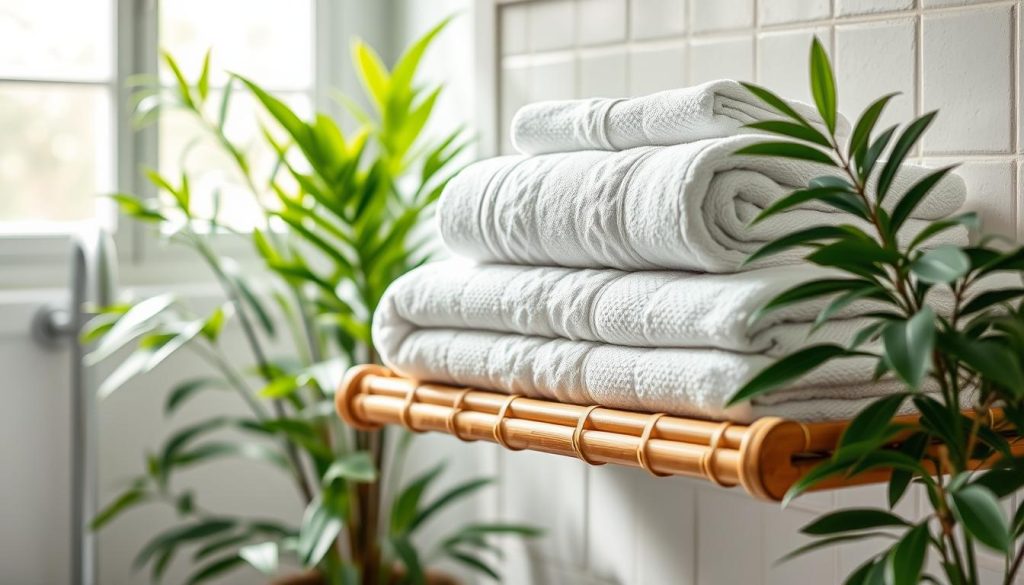 Eco-friendly Egyptian cotton towels