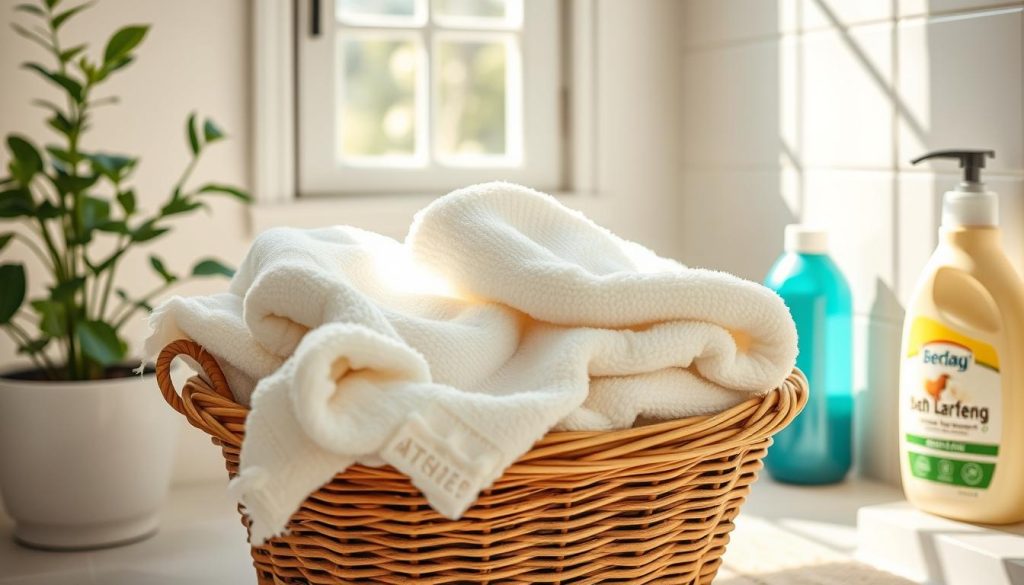 Eco-friendly towel care practices