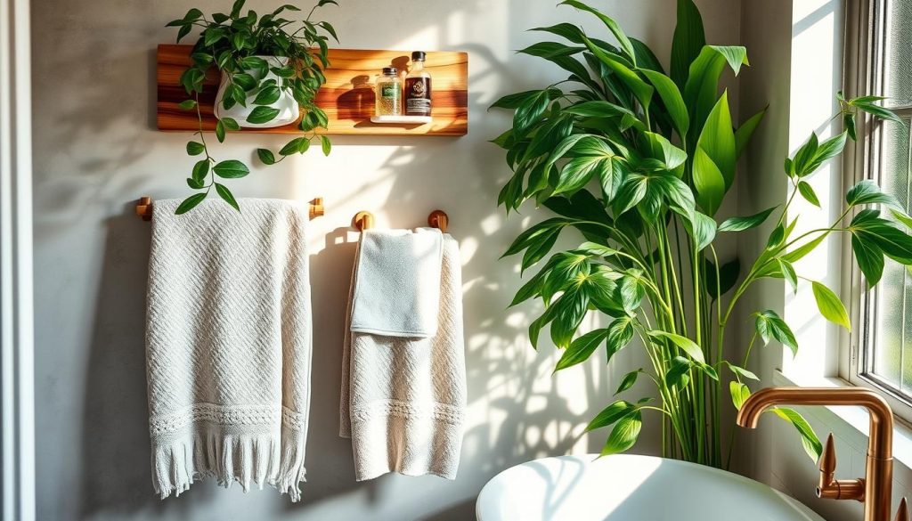 Eco-friendly towel racks