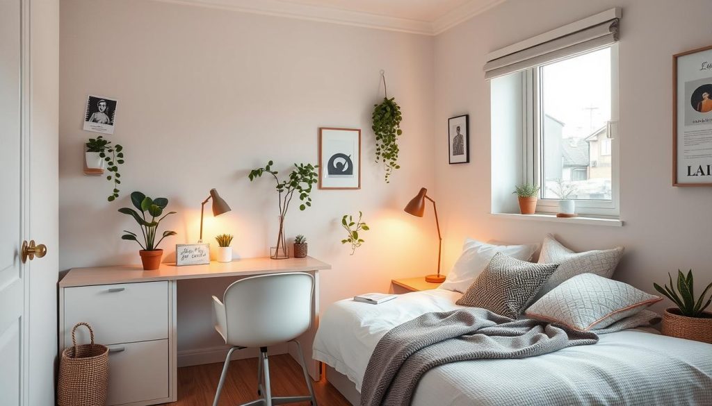 Functional small bedrooms with workspace