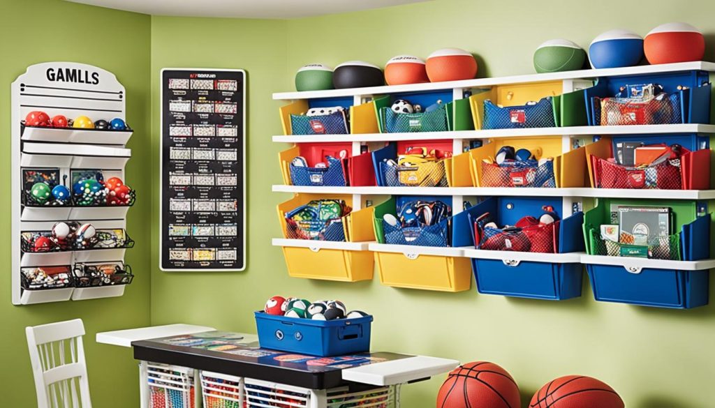 Game room storage ideas